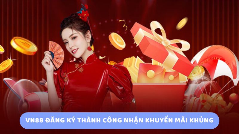 Vn88 đăng ký thành công nhận khuyến mãi khủng